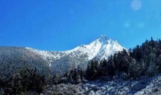 四川这个地方下雪了